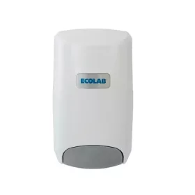   Ecolab Nexa Compact manuális kézhigiéniai adagoló, 750 ml, fehér (fali, antimikrobiális nyomólappal)
