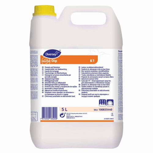 Suma Dip K1 5L - Klór tartalmú áztatószer merülőfürdőhöz