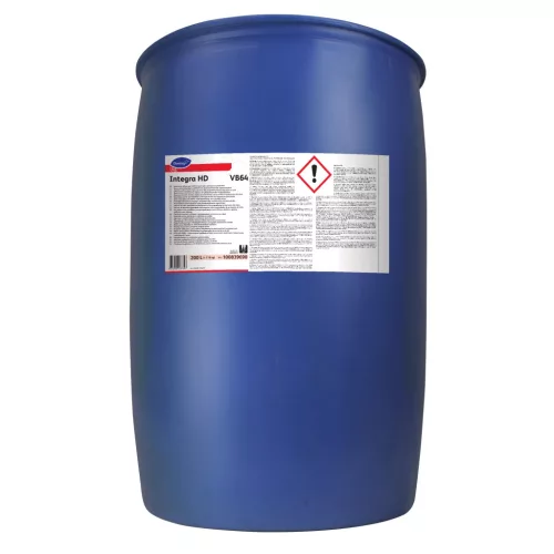 Integra HD VB64 200L - Nagy hatékonyságú, habzásgátló hatású, üvegvédő palackmosó adalék