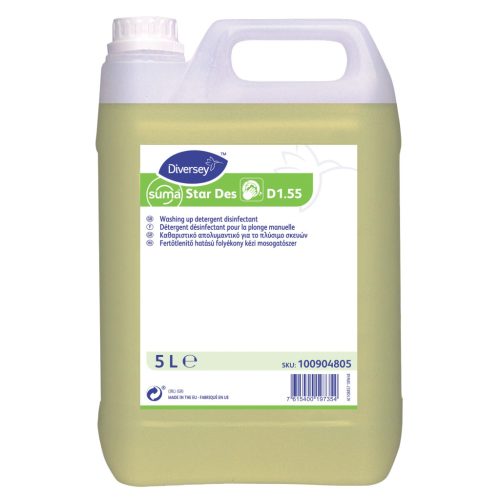 Suma Star Des D1.55 fertőtlenítős kézi mosogató 5L (2db/#) - AKCIÓ - 100904805