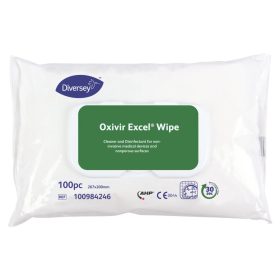 Oxivir Excel Wipe tisztító- és fertőtlenítőkendő, műanyag zacskós, visszazárható 100db/csg (24c
