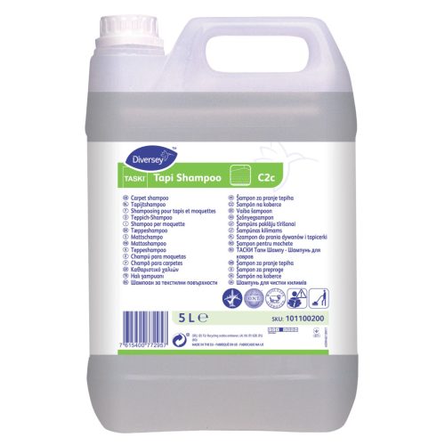 TASKI Tapi Shampoo szőnyeg és kárpitok samponozós, szárazhabos tisztításához 5L (2db/#) - 75132