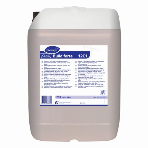 Clax Build forte 12C1 20L - Lúgosságot fokozó vízlágyító mosószer adalék