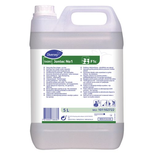 TASKI Jontec No.1 nagyteljesítményű mélytisztítószer 5L (2db/karton)