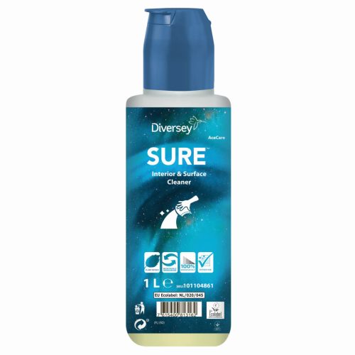 SURE Interior & Surface Cleaner AC 1L - Általános felülettisztító szer, növényi alapú, 100%-osan lebomló