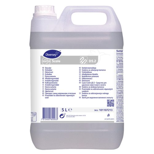 Suma Scale D5.2 konyhai vízkőoldószer időszakos használatra 5L (2db/karton)