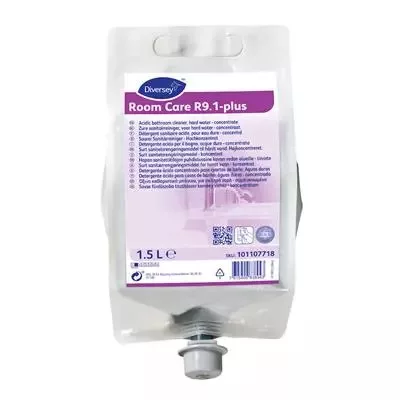 Room Care R9.1 Plus savas fürdőszobai tisztítószer 1,5L (2db/karton)