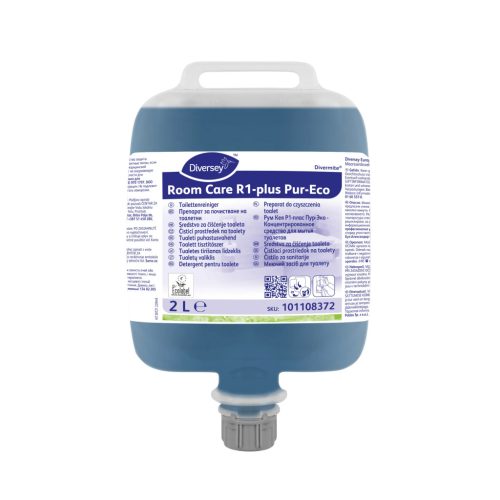 Room Care R1-plus Pur-Eco eco címkével ellátott, folyékony toalett-tisztítószer 2L (2db/karton)