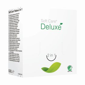   Soft Care Deluxe 2 in 1, 0.8L - Környezetbarát, kondicionáló sampon, balzsam és tusfürdő