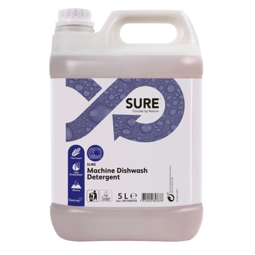 SURE Machine Dishwash Detergent folyékony gépi mosogatószer kemény vízhez (2db/karton)