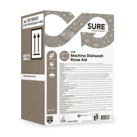   SURE Machine Dishwash Rinse Aid 10L folyékony savas öblítőszer gépi mosogatáshoz