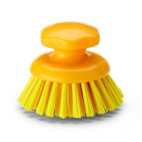   Igeax kézi ergonomikus súroló kefe kör alakú sárga, vastag