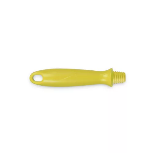 Igeax egykezes menetes nyél, sárga, 15cm, lehúzóhoz, csőkeféhez