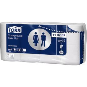 Tork toalettpapír T4 kistekercses Advanced 2r., fehér, 30m/tek, 250 lap, 8tek/csg, 8csg/# - 110