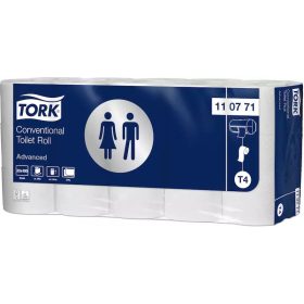 Tork toalettpapír T4 kistekercses Advanced - 2r., fehér, 48m/tek, 400 lap, 30tek/# - 110771