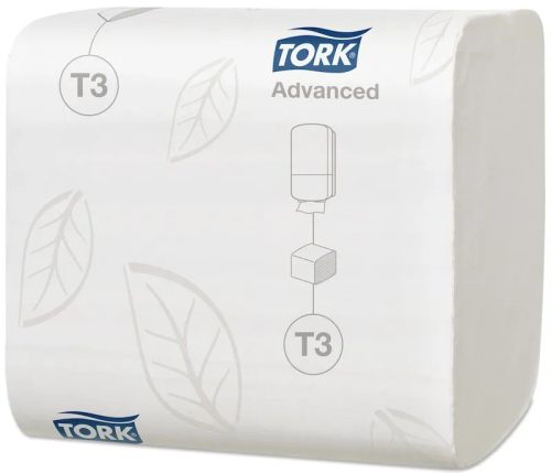 Tork Folded hajtogatott T3 toalettpapír, 2r., fehér, 252lap/csg, 36csg/karton