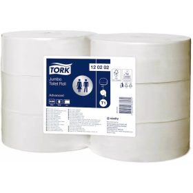 Tork toalettpapír T1 Jumbo Advanced - 2r., fehér, 280m/tek, 6tek/# - 120202