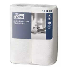 Tork konyhai törlőpapír Premium fehér, 15,4m/tek, 2tek/csg, 12csg/# - 120269