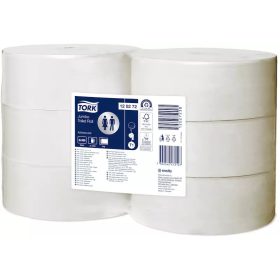 Tork toalettpapír T1 Jumbo Advanced - 2 r., fehér, 360m/tek, 6 tek/# - 120272