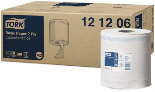 Tork kéztörlő M2 tekercses Universal -  fehér, 2r., 160m/tek, 6tek/# - 121206