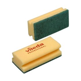 Vileda szivacs Strong sárga, 7X9,5cm, 10db/csg - 125603