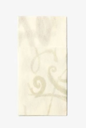 Tork evőeszköztartó Premium Symphony mintás 40X40, fehér, textilutánzatú, 200 lap/csg, 6csg/# -