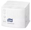 Tork szalvéta adagolós N14 "Xpressnap" Fit fehér levélmintás, 2r., Starterfold, 21,3X16,5cm,  7