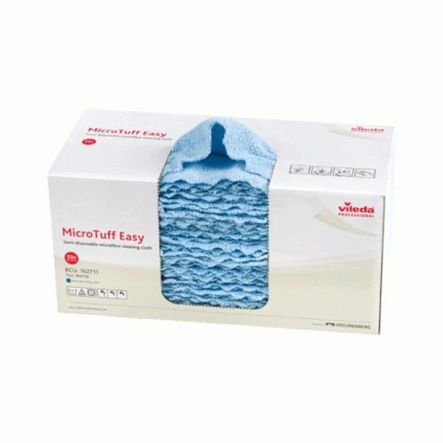 Vileda Microtuff Easy törlőkendő 50db/csg, 4csg/# kék - KÉSZLEKISÖPRÉS - AKCIÓ - 162710
