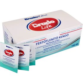 Bradolife fertőtlenítő kendő (100db/doboz) - 2259