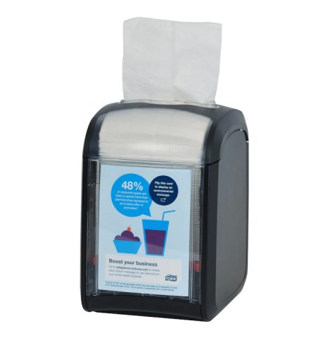 Tork adagoló szalvéta N14 Xpressnap Fit®  Tabletop, asztali fekete - 272900