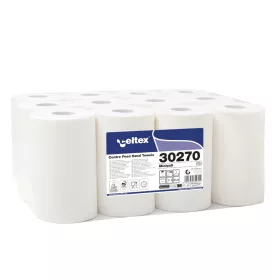   Celtex Mini tekercses kéztörlő 2 réteg, 72m, cellulóz, 20x34cm, 12 tekercs/zsugor