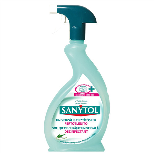 Sanytol fertőtlenítő spray 500ml (12db/#) eukaliptusz - 3045200700005