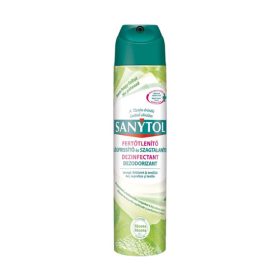 Sanytol fertőtlenítő légfrissítő és szagtalanító 300ml (12db/#) menta illattal - 3045206394000