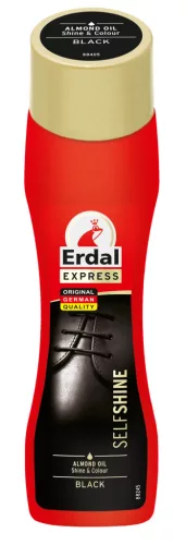Erdal Express 65ml Cipőfény - mandulaolajjal (fekete cipőhöz)