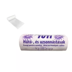 Tuti hűtő-és uzsonnatasak 20x30cm, 100db/tek 2L