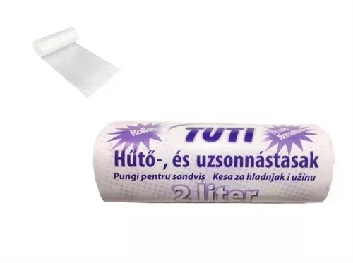 Tuti hűtő-és uzsonnatasak 20x30cm, 100db/tek 2L