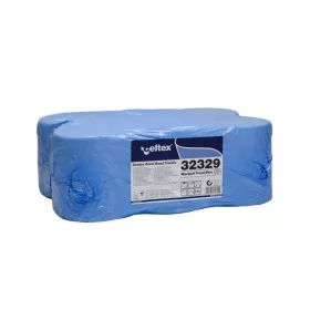   Celtex Maxipull Trend kék cellullóz, 2 rétegű, 108m/tek, 450 lap/tek, 20x24cm/lap, 6tek/karton
