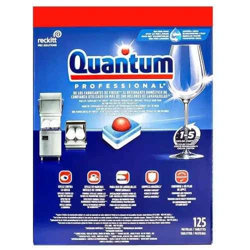 Finish mosogatótabletta Quantum Professional 125db/csg (3csg/karton)