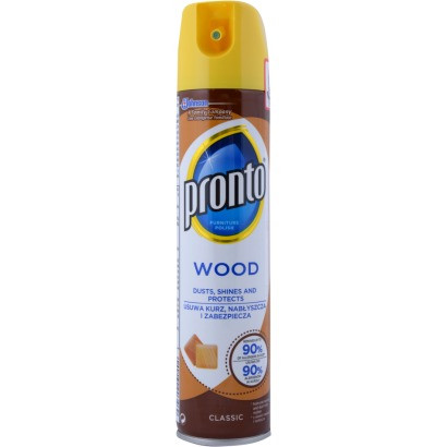 Pronto aerosol Wood Classic bútotisztítószer 250ml (12db/#) - 4000290903469