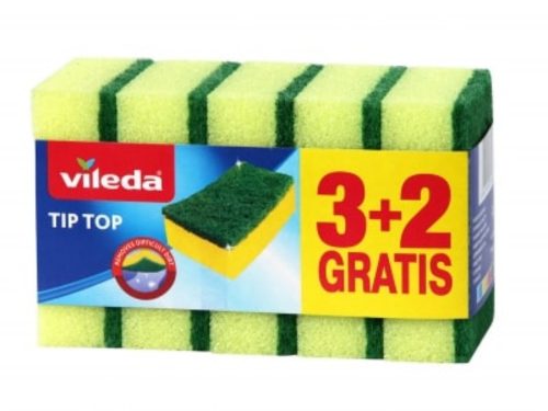 Vileda mosogatószivacs Tip-Top 3+2db/csg (24csg/karton)