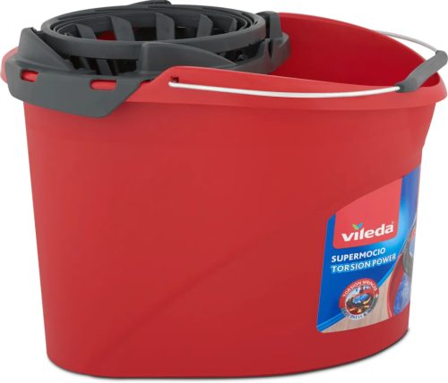 Vileda Supermocio vödör + csavaró (Piros)