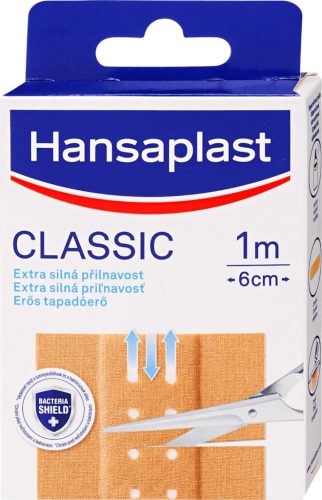 Hansaplast sebtapasz classic méretre vágható 1mX6cm (10csg/karton)
