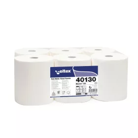   Celtex Master 130 tekercses kéztörlő cellulóz, 2 réteg, 130m, 19x21cm, 6 tekers/zsugor