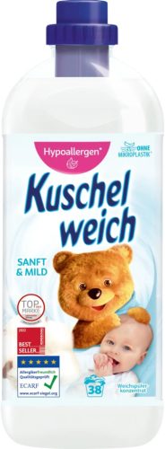 Kuschelweich öblítő 1L (12db/karton) sanft & mild