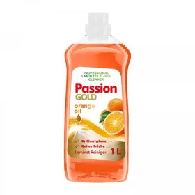 Passion Gold laminált padlótisztító narancsolajjal 1L (9db/karton)