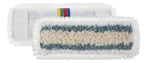 TTS Mop - 50X16 cm, mikroszálas, pamut és poliészter keverék, zsebes rendszerrel
