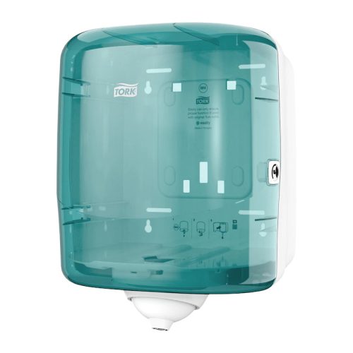 Tork adagoló Reflex M4 belsőmagos kéztörlő, türkiz/fehér - 473180