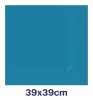 Tork szalvéta Soft Dinner 3r., 39X39, KÉKESZÖLD, 100db/csg, 12csg/karton