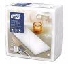 Tork szalvéta Linstyle, premium textilhatású, FEHÉR, 39/1, 1/8 HAJTÁS, 50db/csg, 12csg/# - 4781