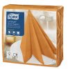 Tork szalvéta "Linstyle" Premium,textilutánzatú, NARANCS 39/1, 50db/csg,12csg/# - 478851